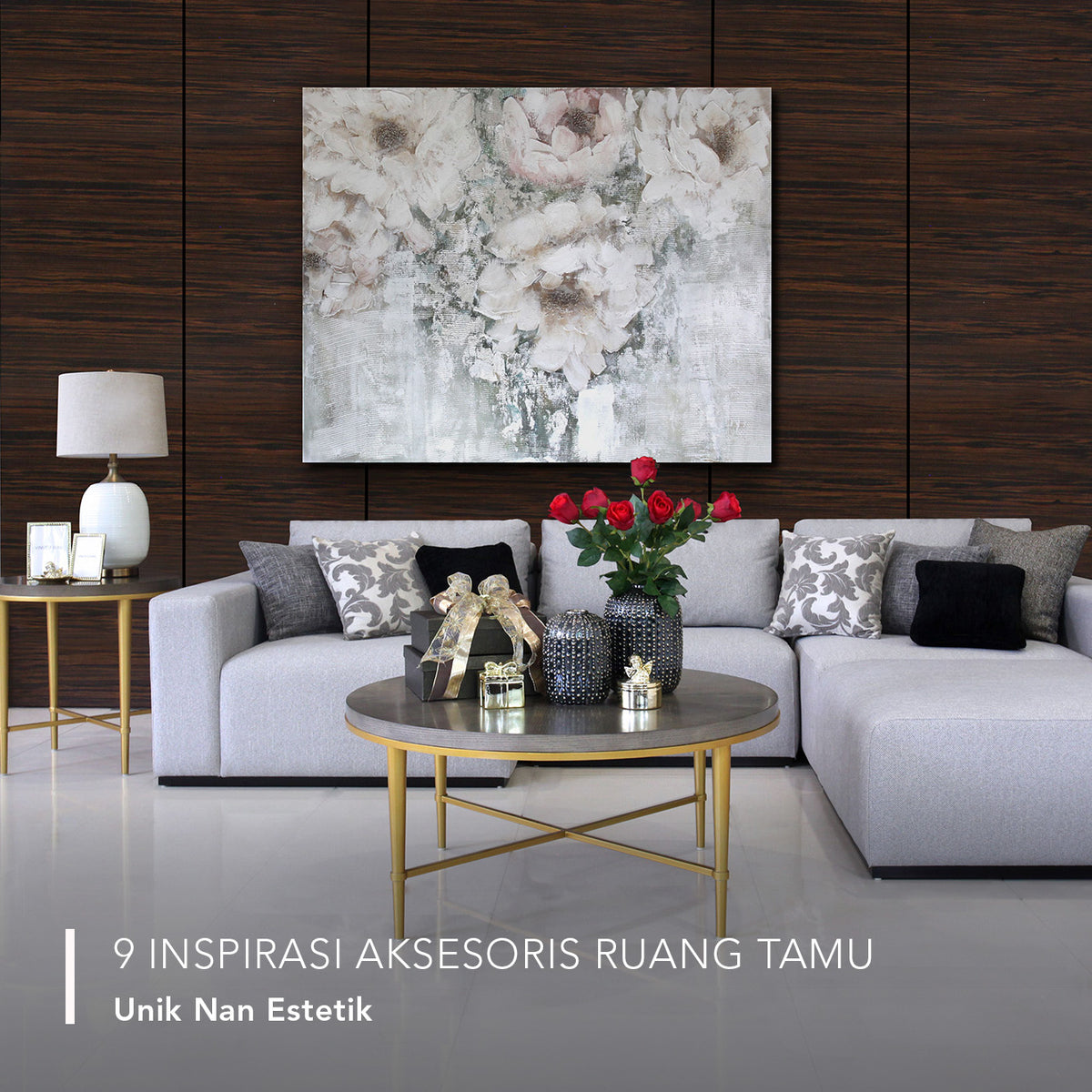 9 Inspirasi Aksesoris Ruang Tamu Unik nan Estetik
