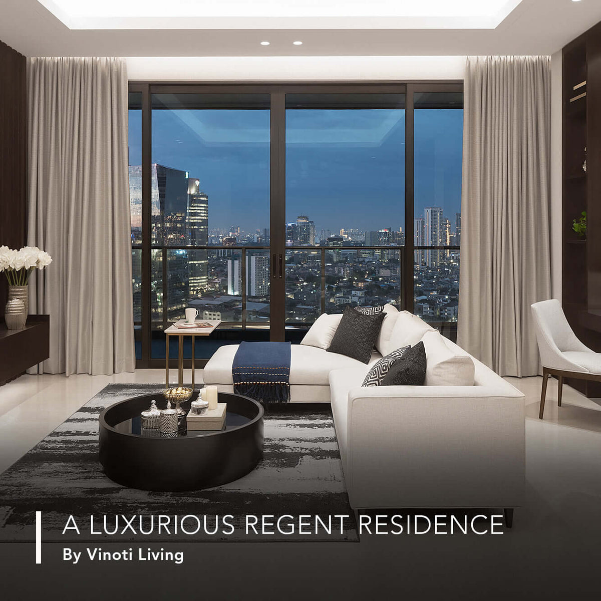 A Luxurious Regent Residence by Vinoti Living