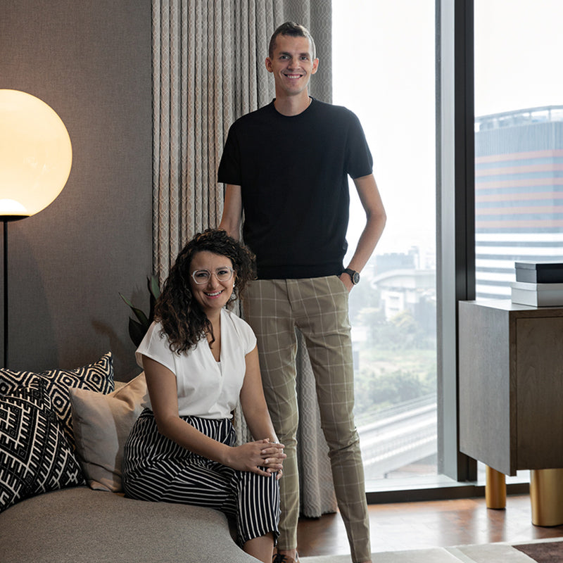 New York Curve Half Back Sofa - NY Collection | Vinoti Living