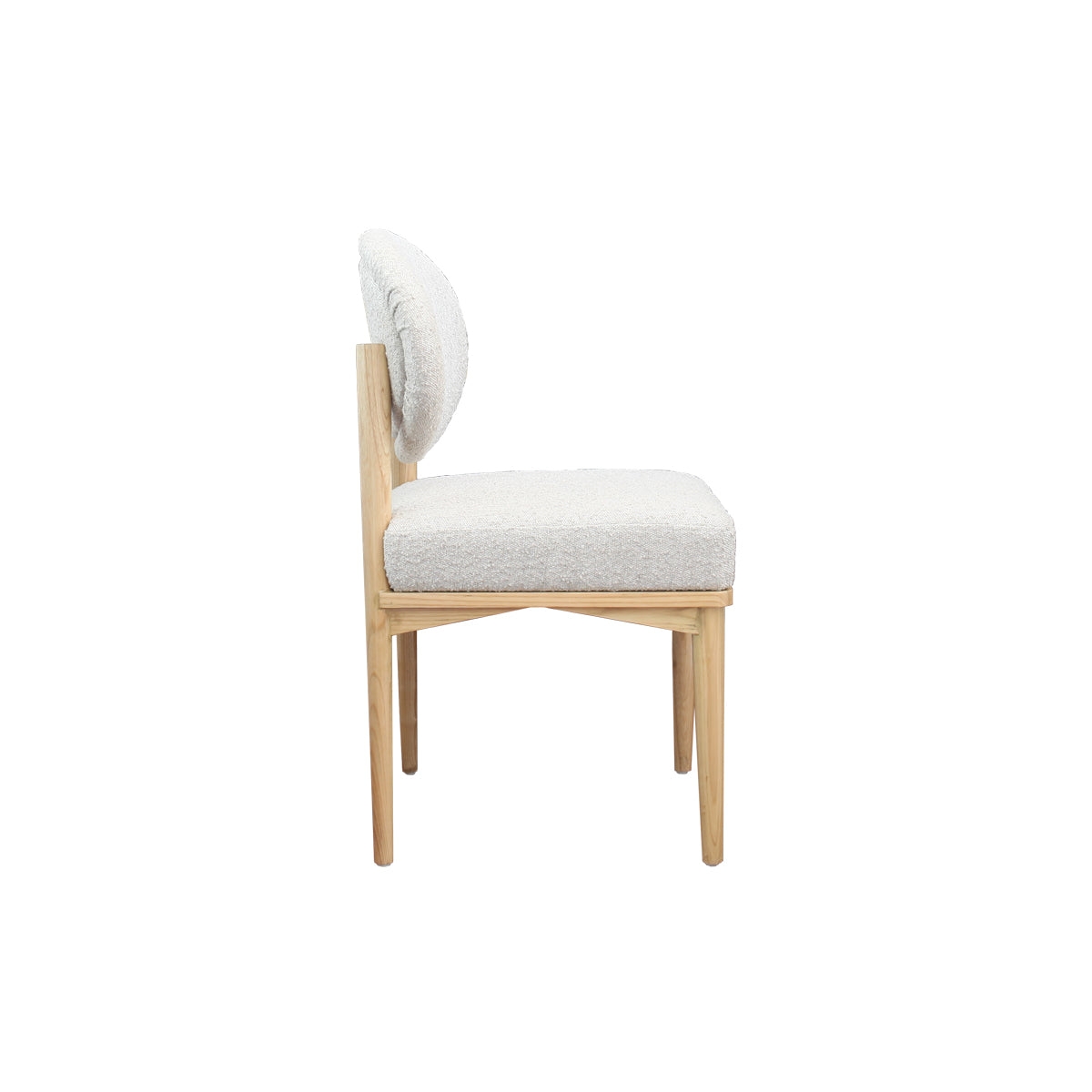 SR Dressing Chair with Round Back - SR Collection | Vinoti Living