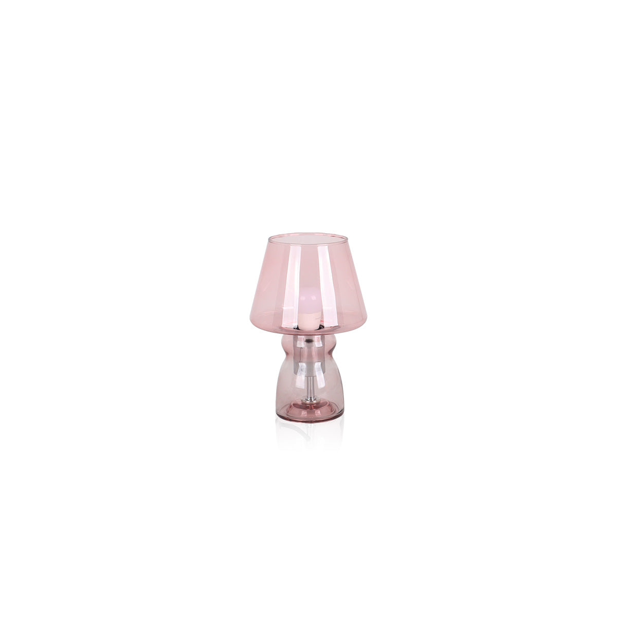 Brilla Mushroom Amber Table Lamp | Vinoti Living