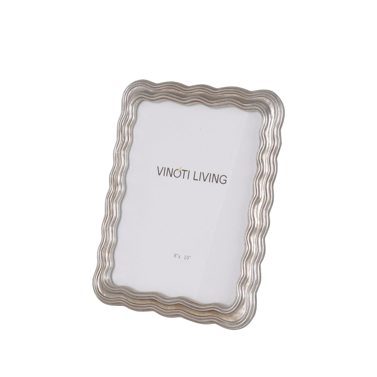 Caverna Wavy Silver Photo Frame 8x10" | Vinoti Living