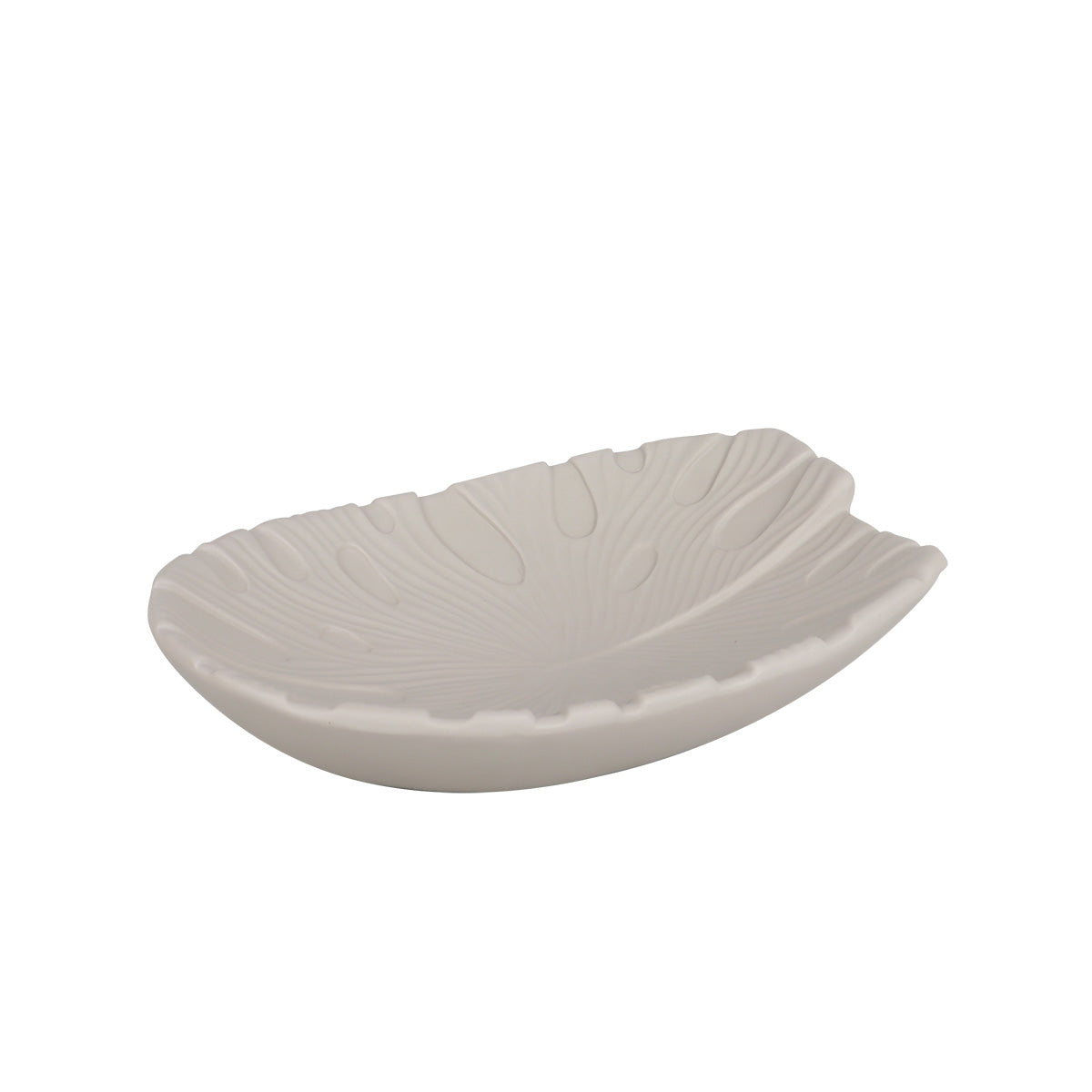 Fiore Montsera Beige Bowl - Vases & Centrepieces | Vinoti Living