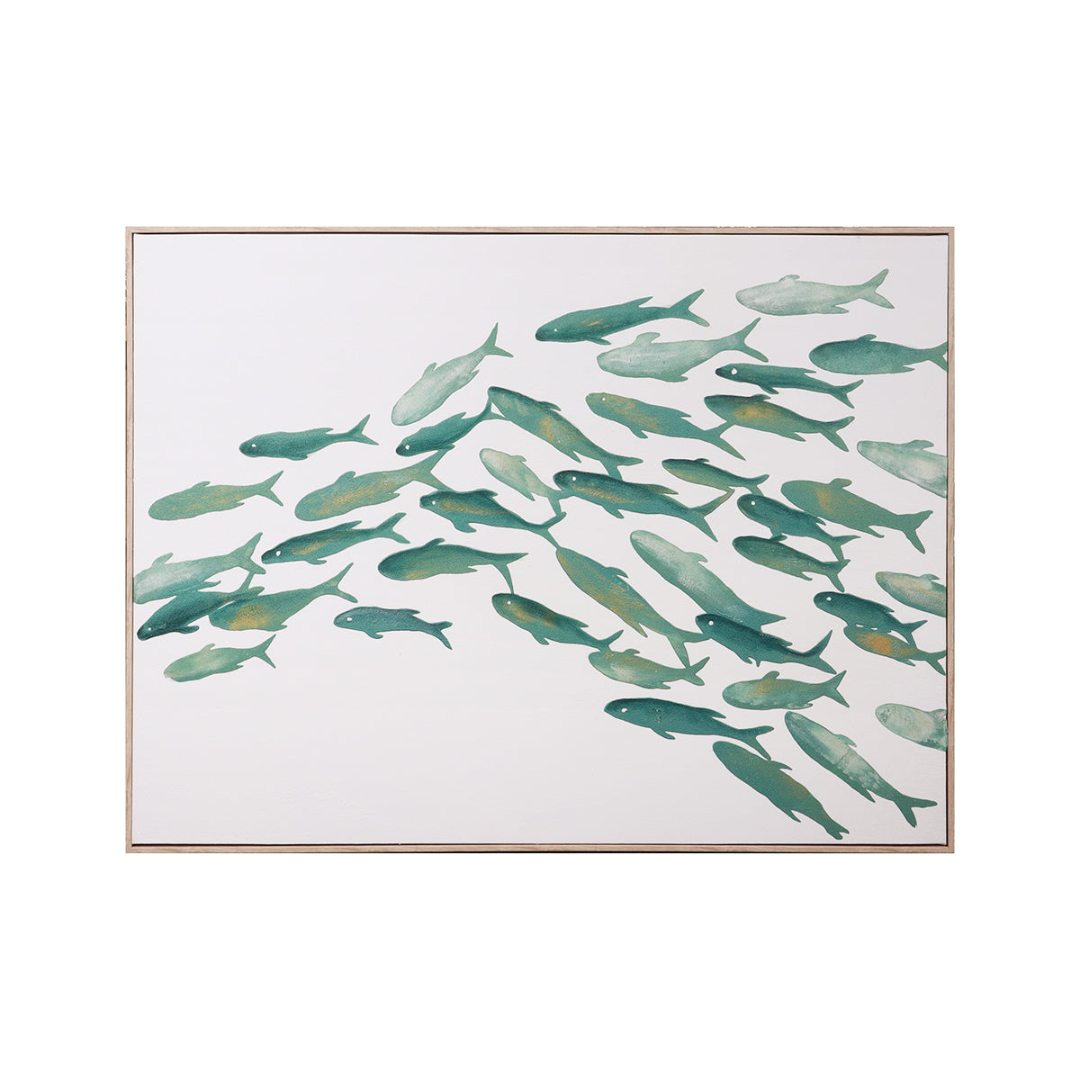 Hermosa School of Green Wall Art | Vinoti Living