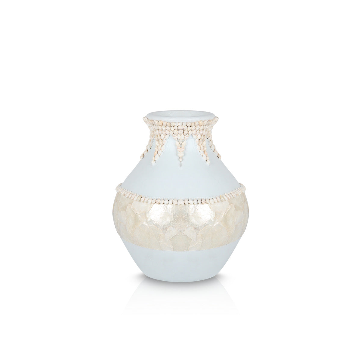 Irla Round Capiz - Vase | Vinoti Living