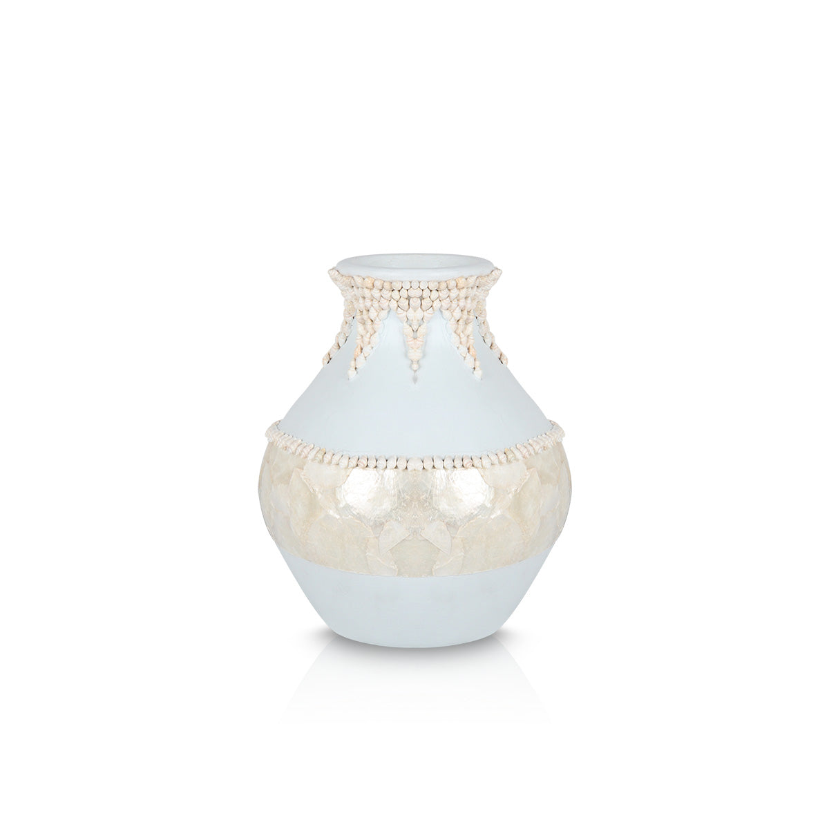 Irla Round Capiz - Vase | Vinoti Living