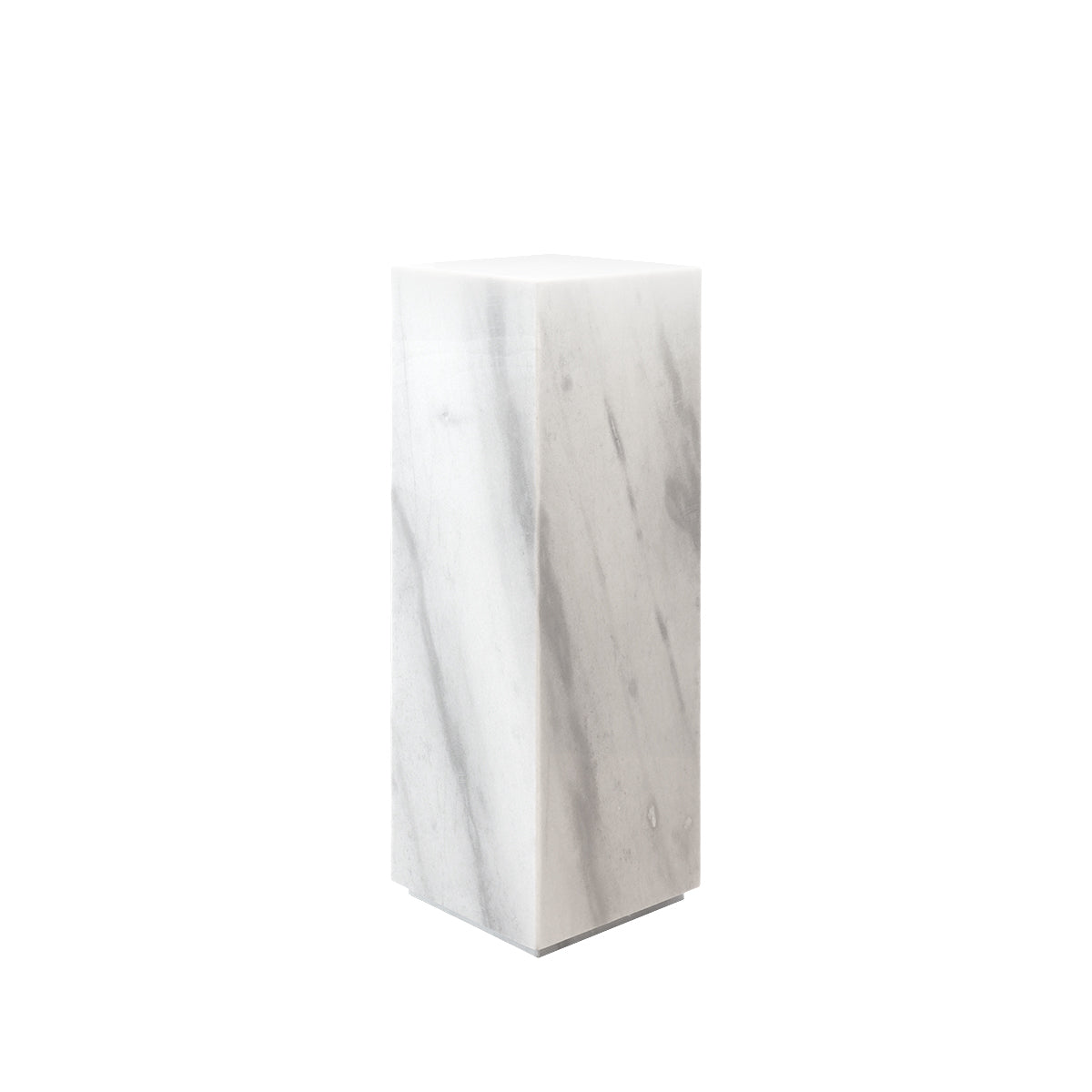 Marble Pedestal - Hugo White | Vinoti Living