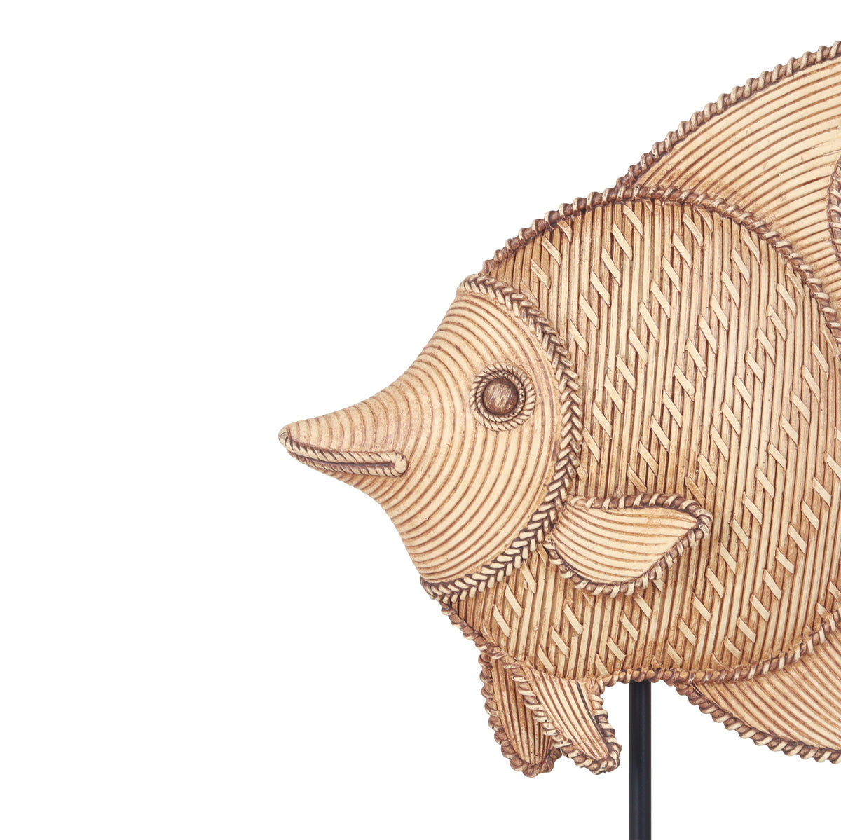Safari Weave Fish Figurine | Vinoti Living
