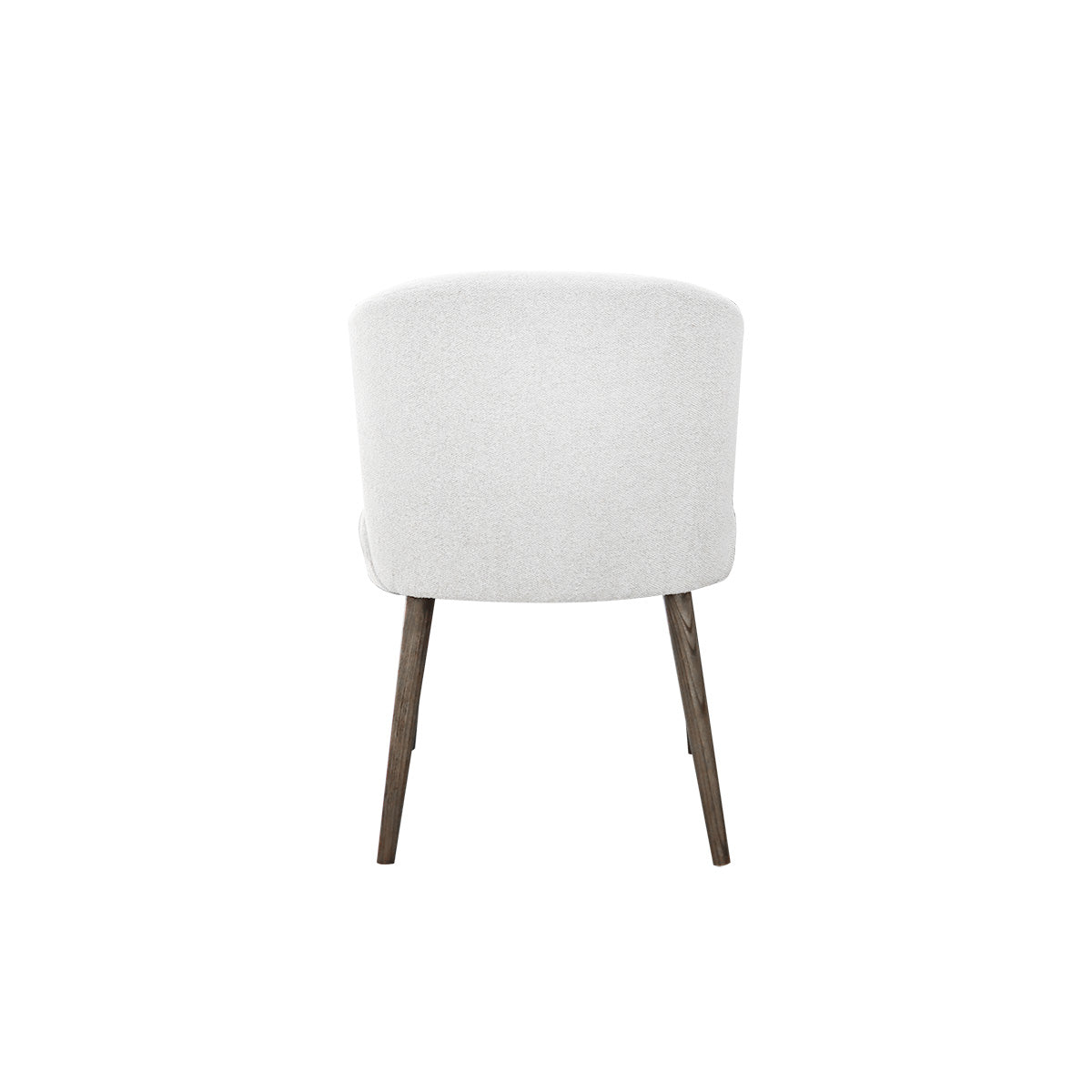 indonesia online furniture - dining chair with curved, lower backrest