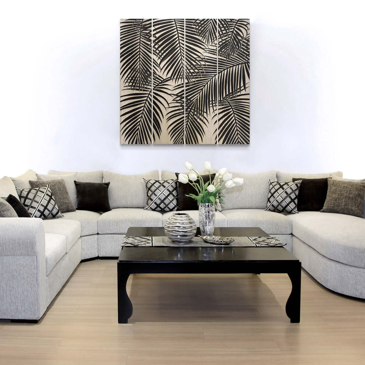 Tuscany Sectional Sofa - classic look paired with modern