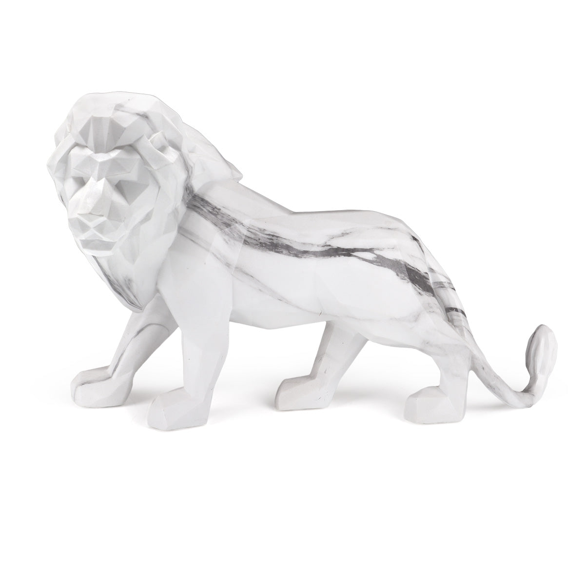 Laguna Marble Lion Figurine | Vinoti Living