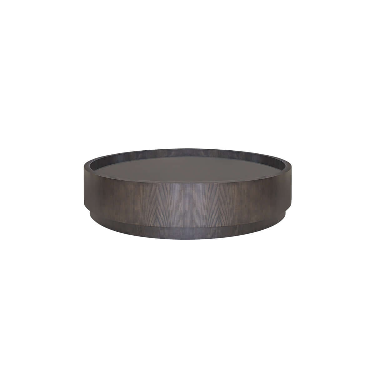 indonesia online furniture - round coffee table with veneer white ash