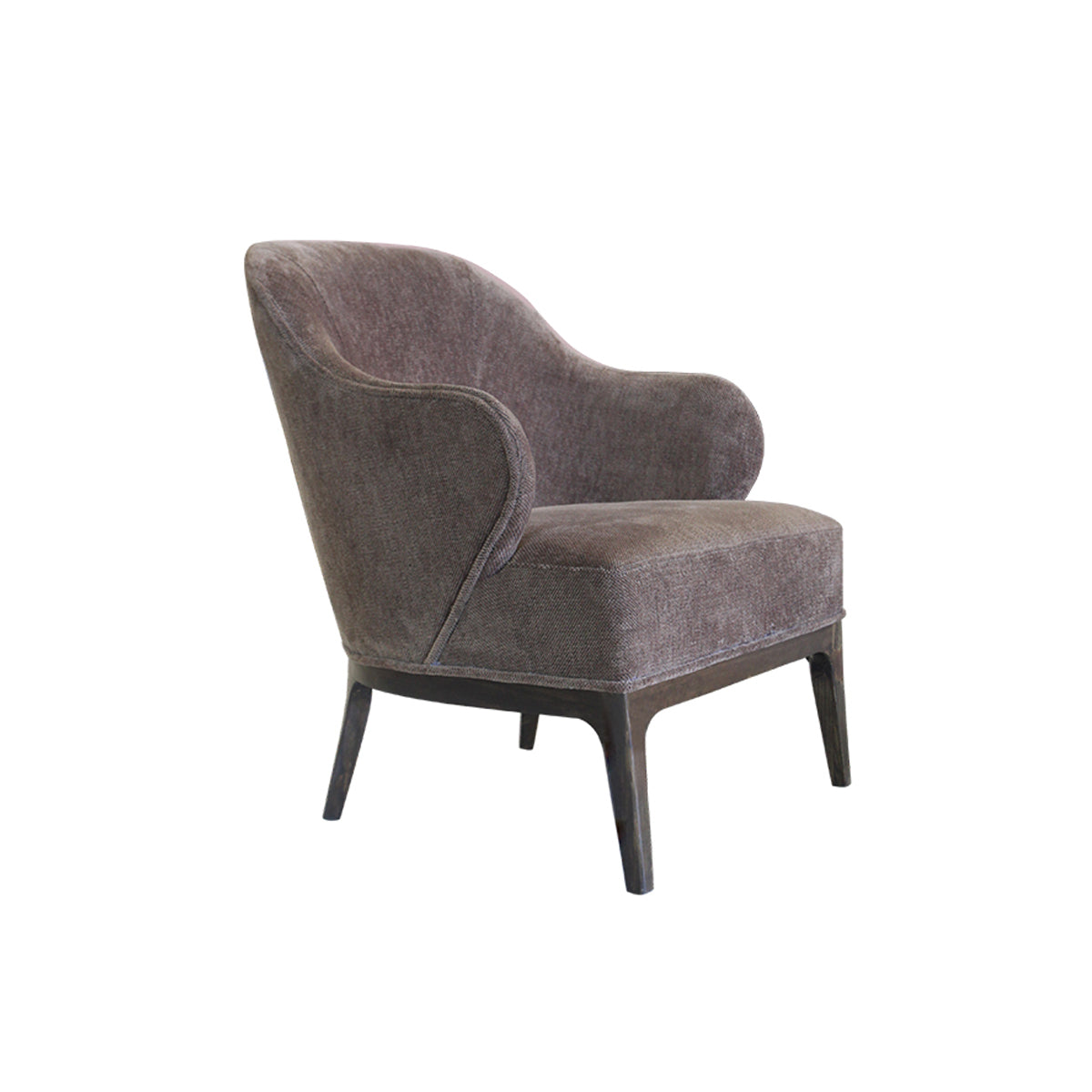 indonesian furniture online - lounge chair with solid sungkai legs