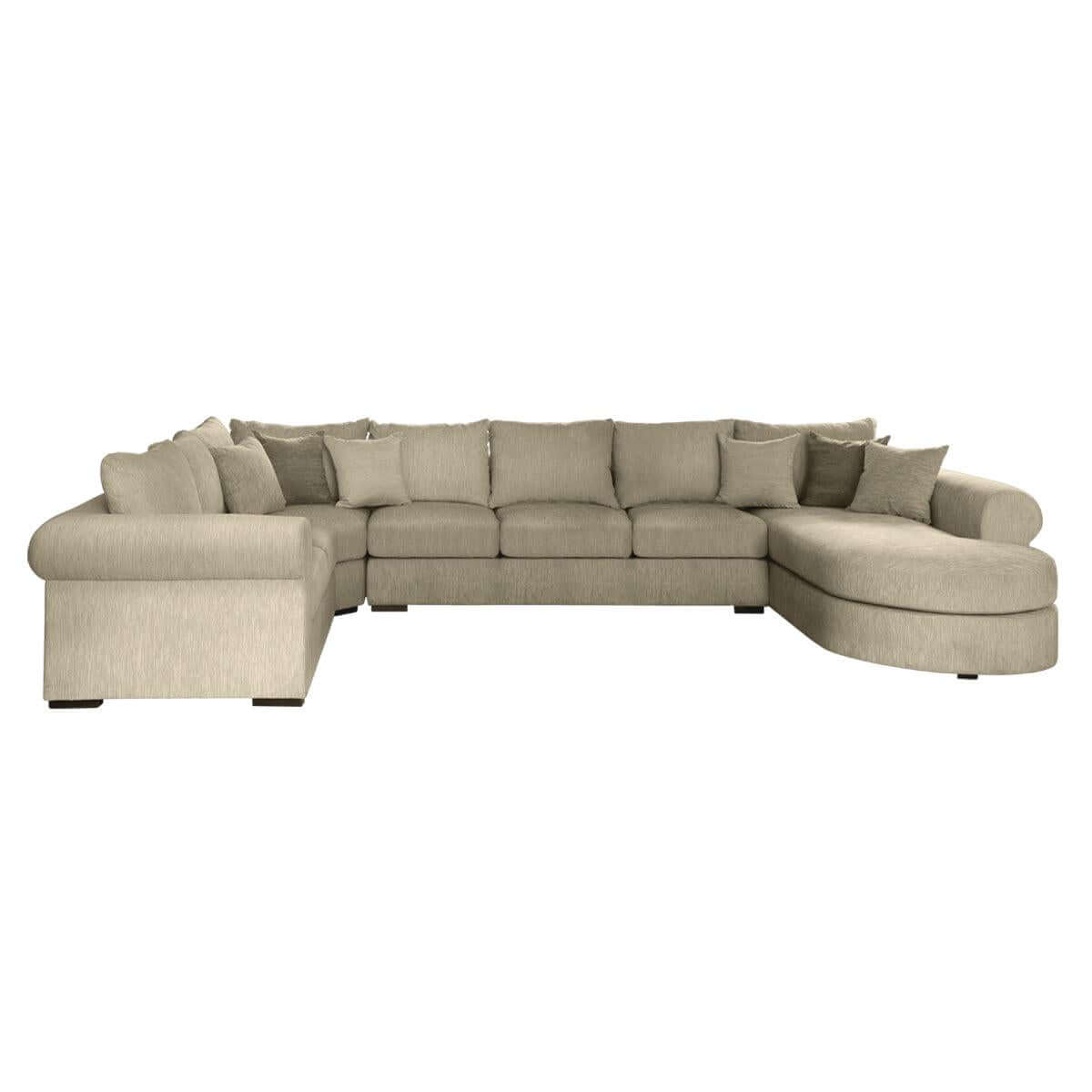 Tuscany Sectional Sofa - classic look paired with modern 