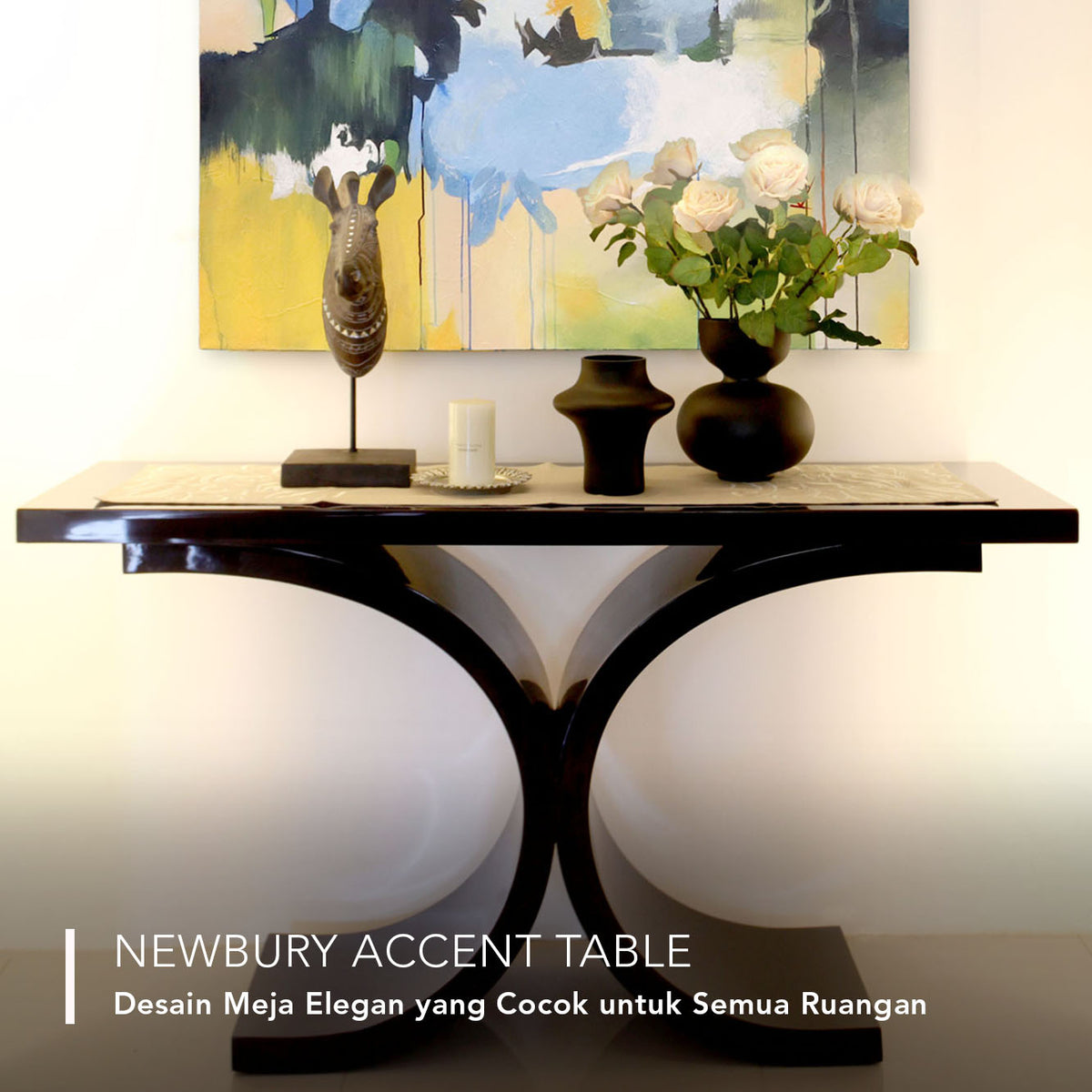 Newbury Accent Table | Desain Meja Elegan yang Cocok untuk Semua Ruangan