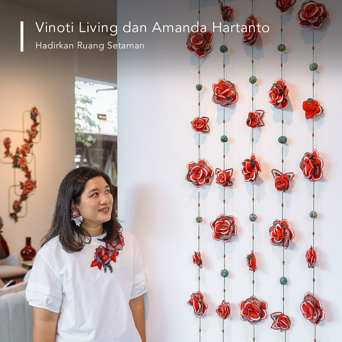 Vinoti Living dan Amanda Hartanto Hadirkan Ruang Setaman