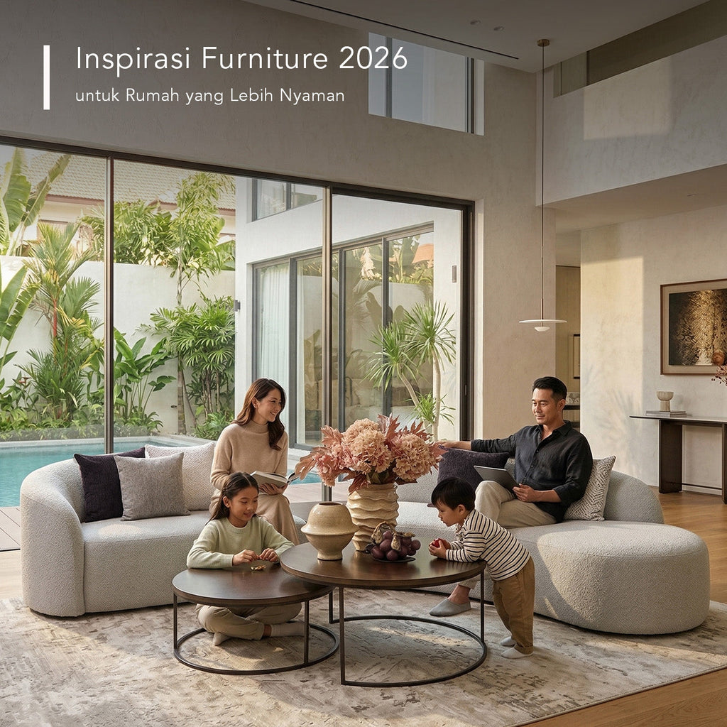 Inspirasi Furniture 2026 untuk Rumah yang Lebih Nyaman