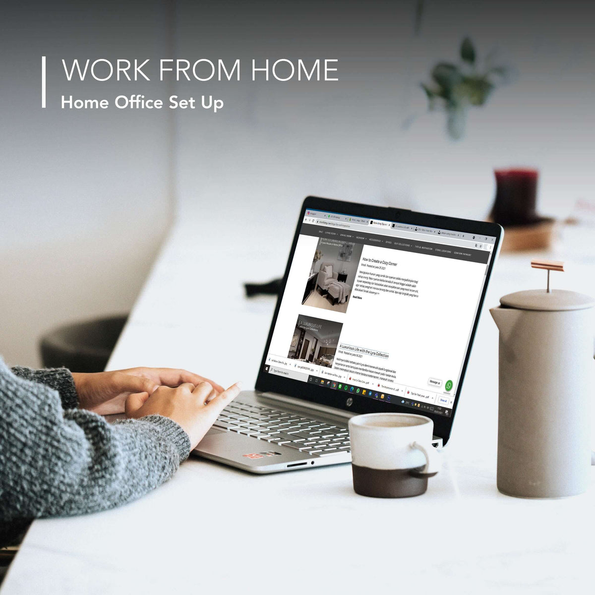 Work From Home - Home Office Set Up
