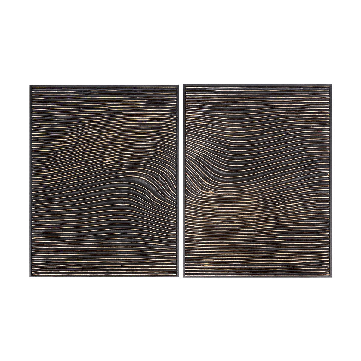 Elara Crest Set of 2 Wall Art | Vinoti Living