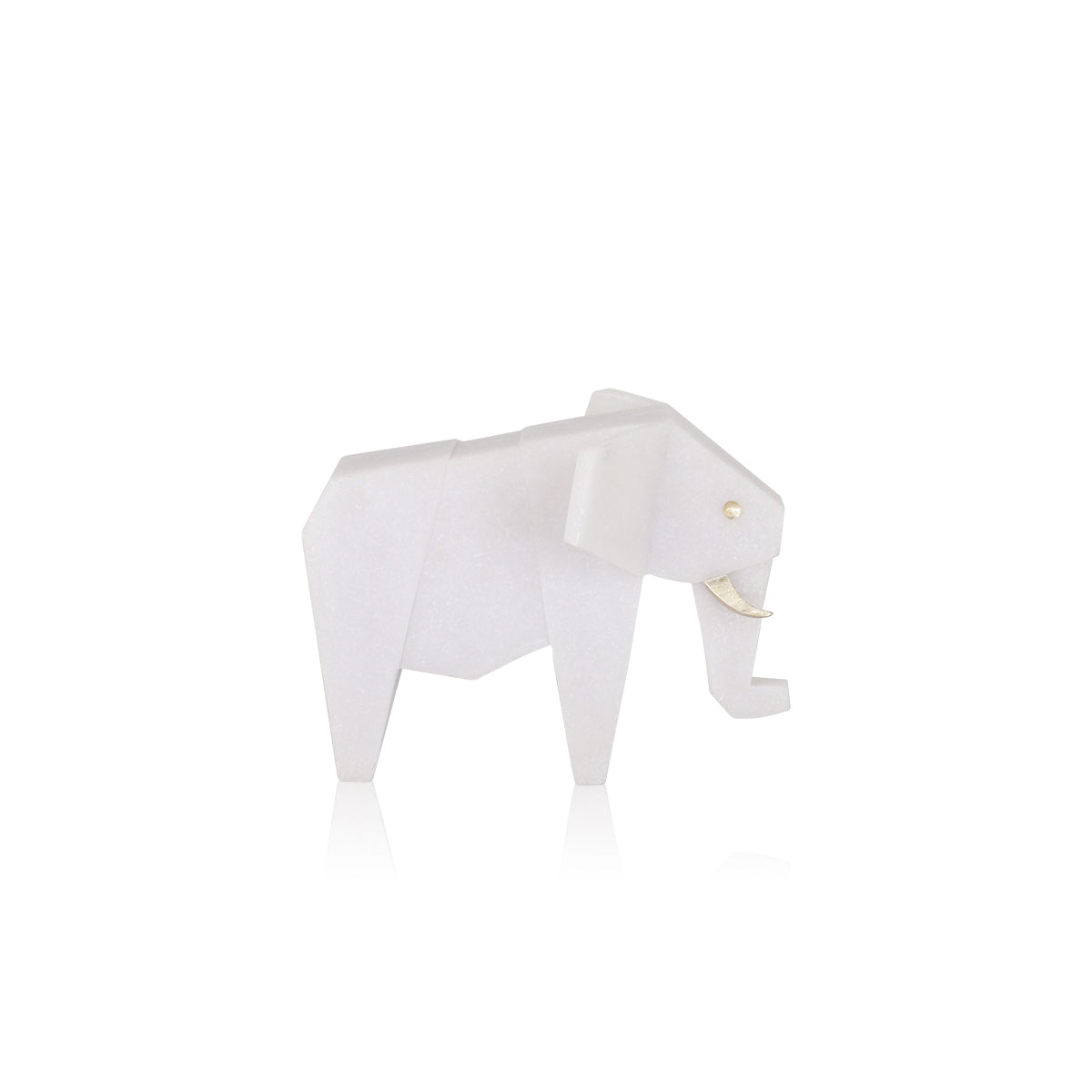 Liora Geo Elephant Large Figurine - Accesssories | Vinoti Living