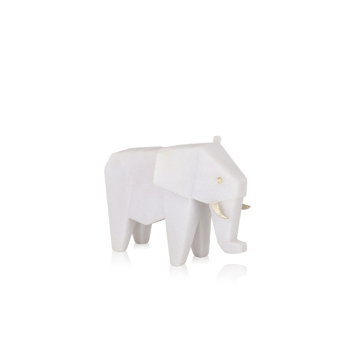 Liora Geo Elephant Large Figurine - Accesssories | Vinoti Living