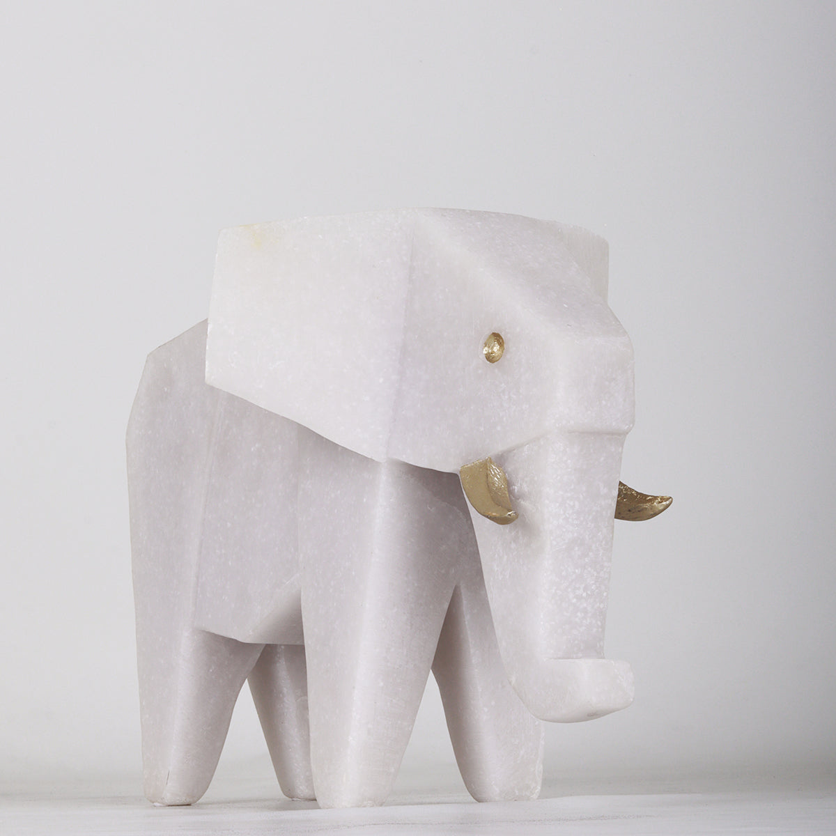 Liora Geo Elephant Large Figurine - Accesssories | Vinoti Living
