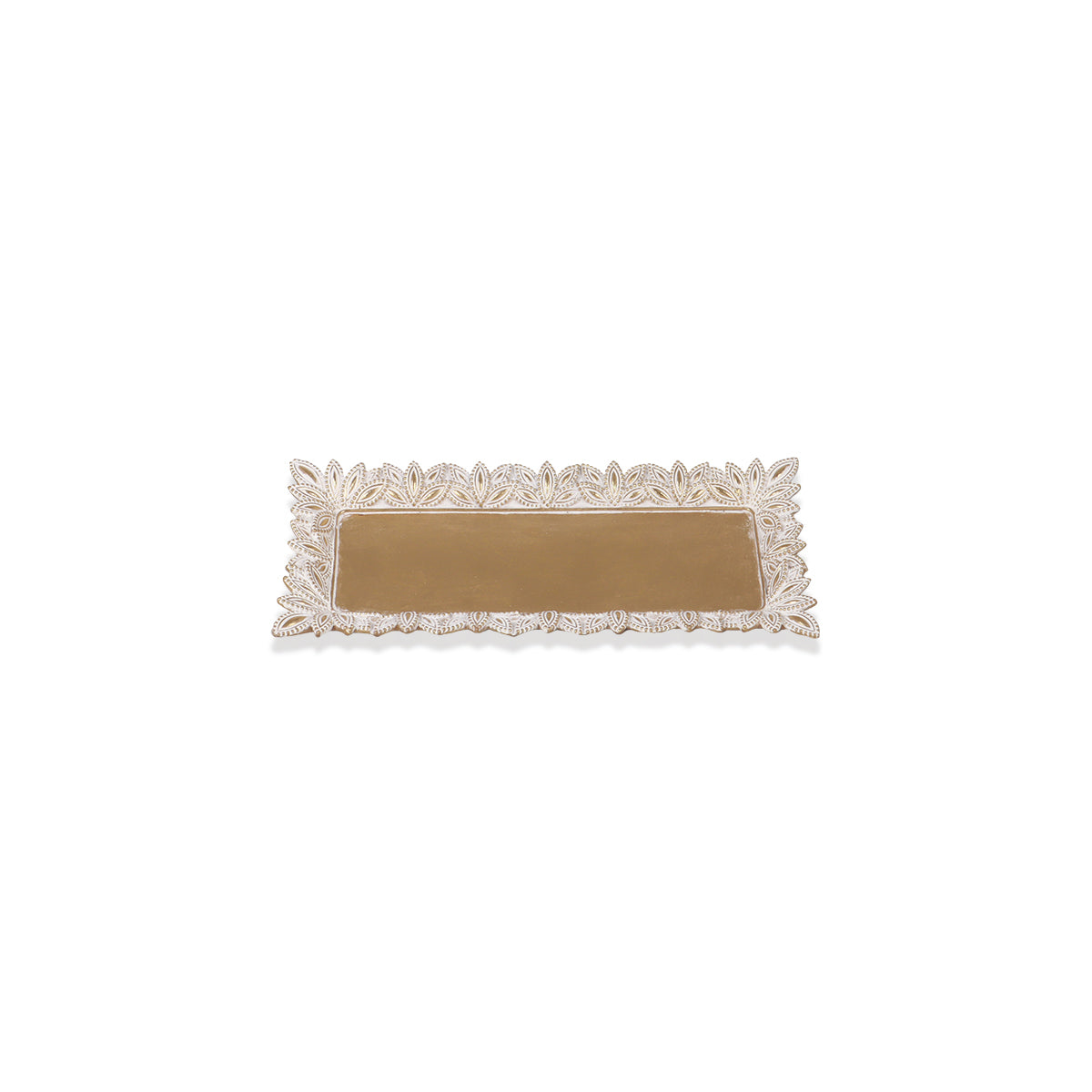 Pradera Vintage Flora Rectangular Tray | Vinoti Living