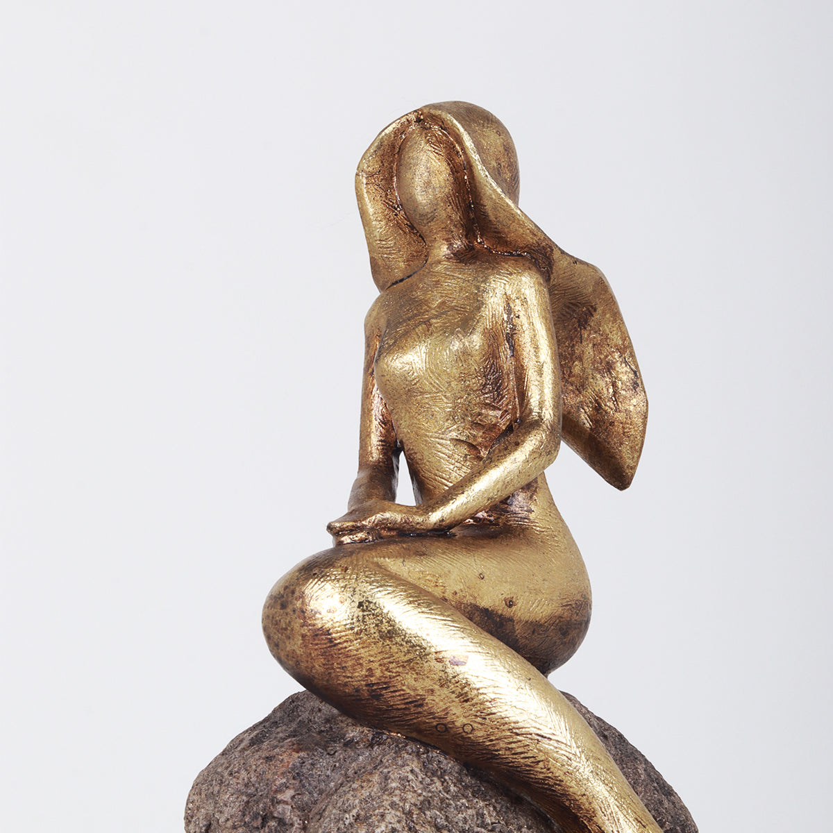 Liora Mermaid Tall Figurine - Accesssories | Vinoti Living