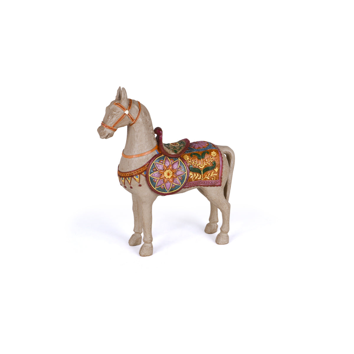 Bosco Adorned Horse Figurine - Accessories | Vinoti Living