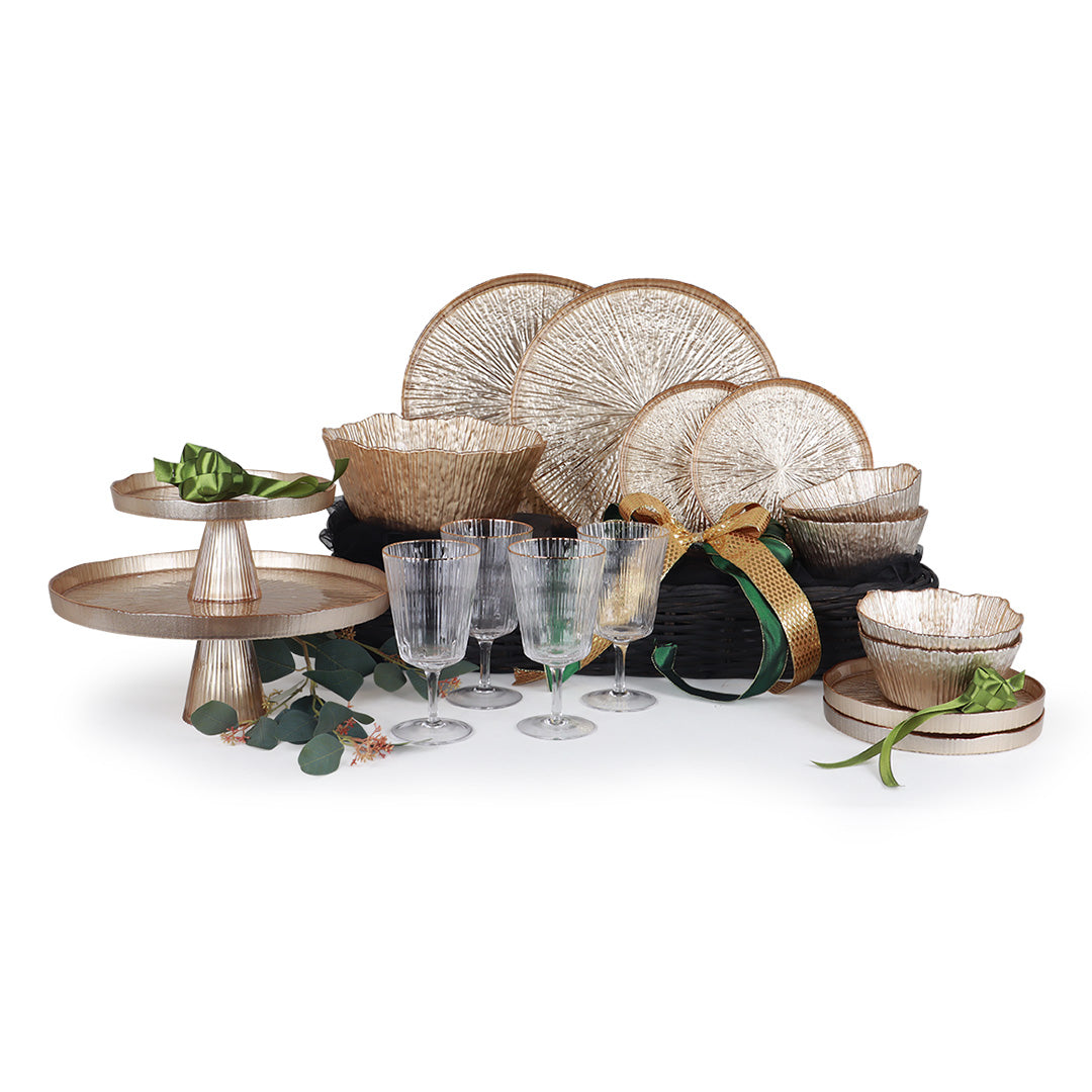 Brilliant Lotus Parcel | Vinoti Living