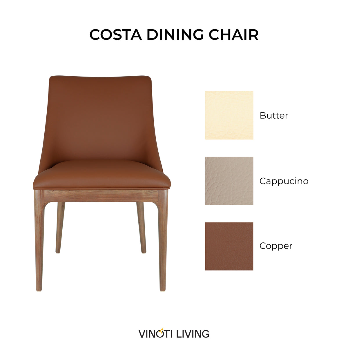 Costa Dining Chair - Online Furniture | Vinoti Living