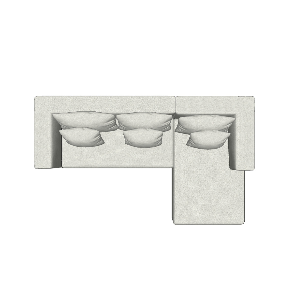 Milan L Shape Sofa