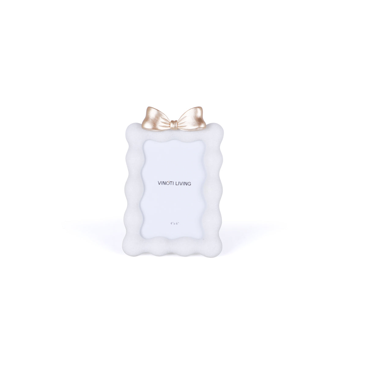 Donna Bow 4x6" Photo Frame - Accessories | Vinoti Living