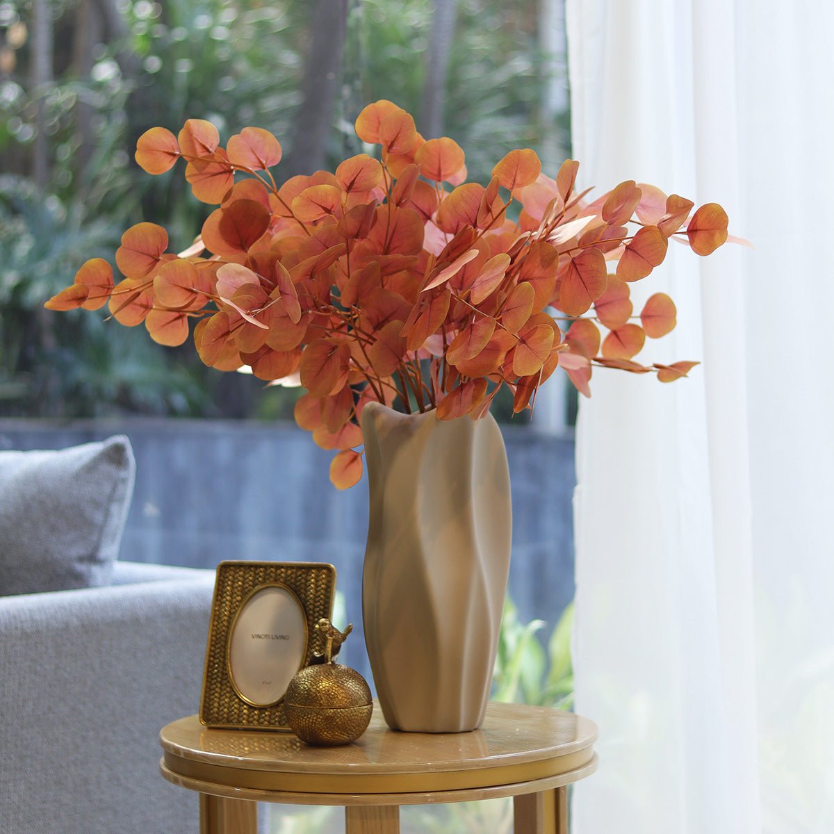 Eucalyptus - Orange - Accessories | Vinoti Living