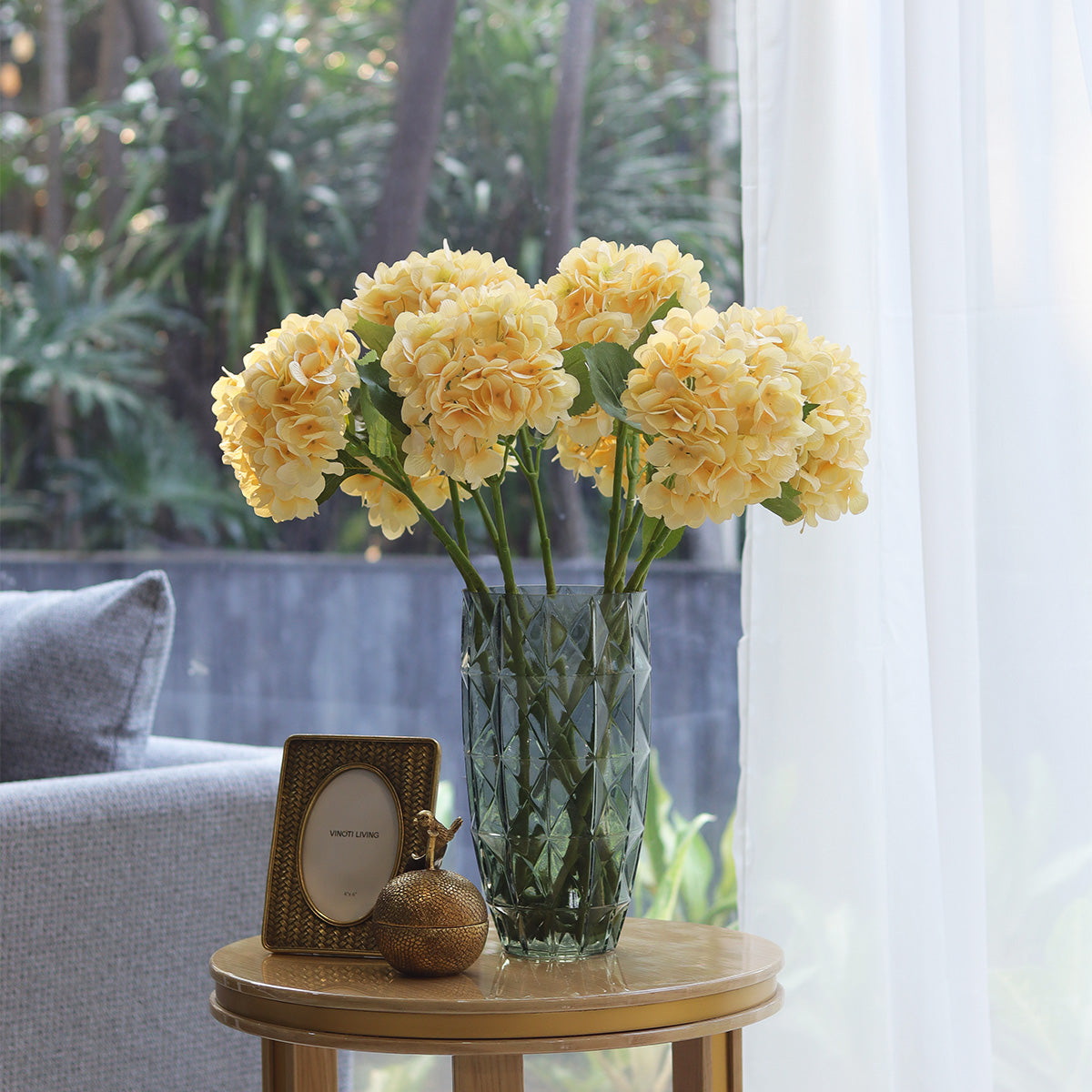 Hydrangea X1 - Light Yellow - Accessories | Vinoti Living