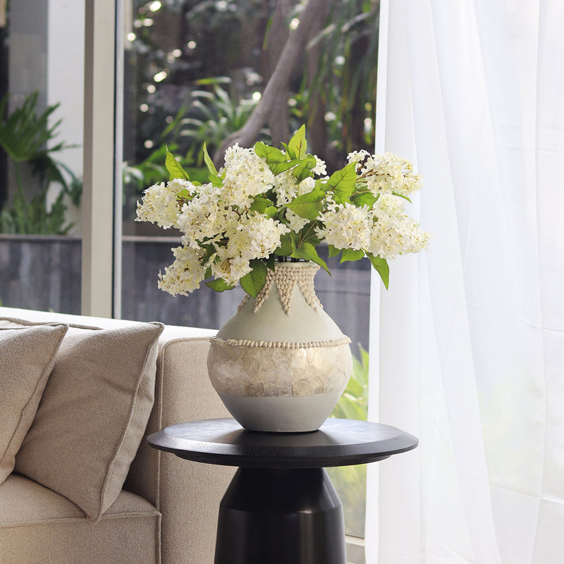 Lilac X3 - Off White Flower - Accessories | Vinoti Living
