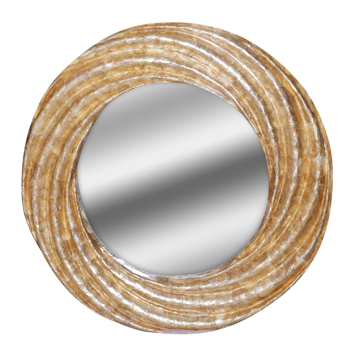 Liora Swirl Gold Mirror | Vinoti Living