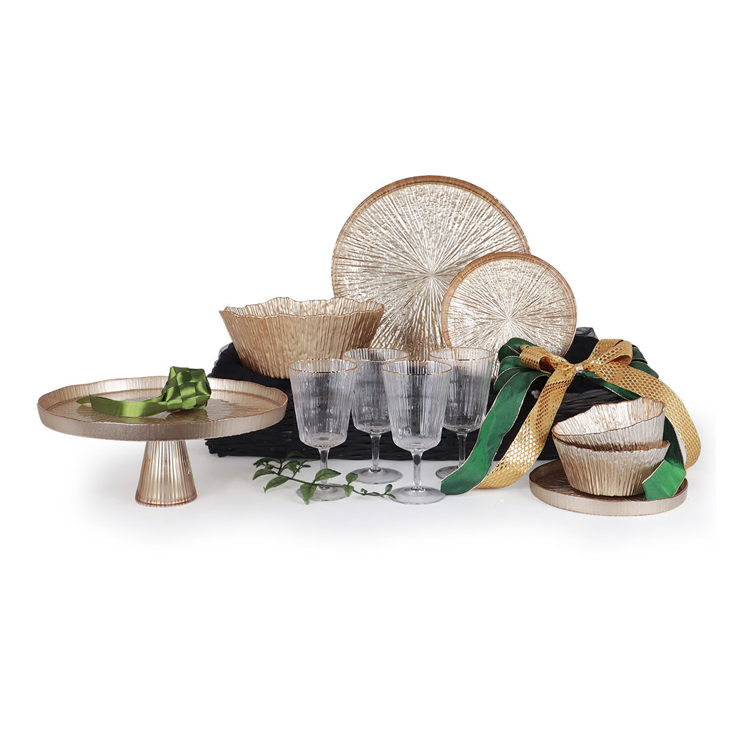 Lustrous Lotus Parcel | Vinoti Living