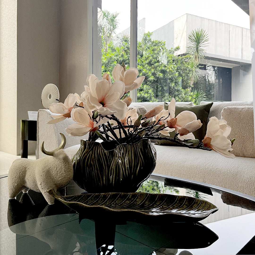 Magnolia Cream Flower - Accessories | Vinoti Living