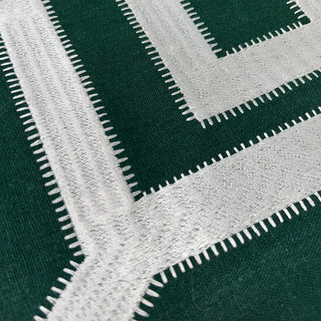 Nora Linea Green Runner - Accessories | Vinoti Living