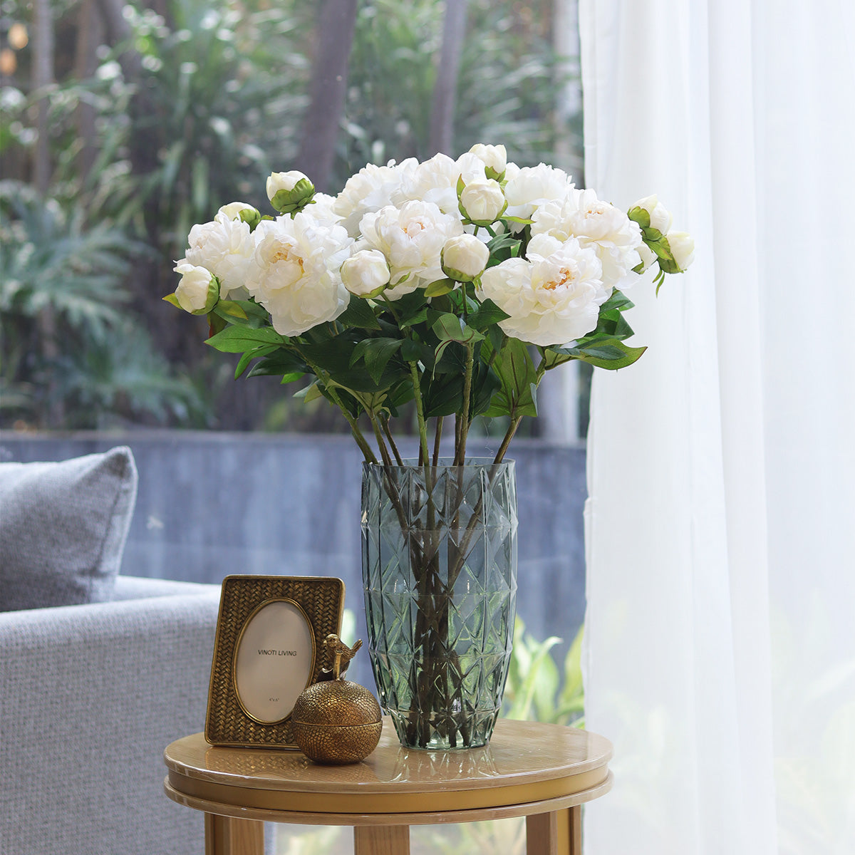 Peony X2 - Cream - Accessories | Vinoti Living