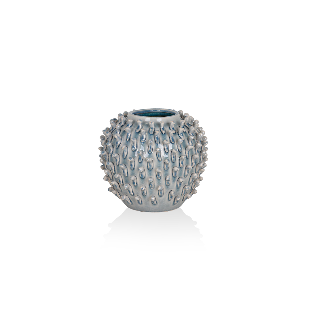 Skylark Cactus Short Vase - Accessories | Vinoti Living