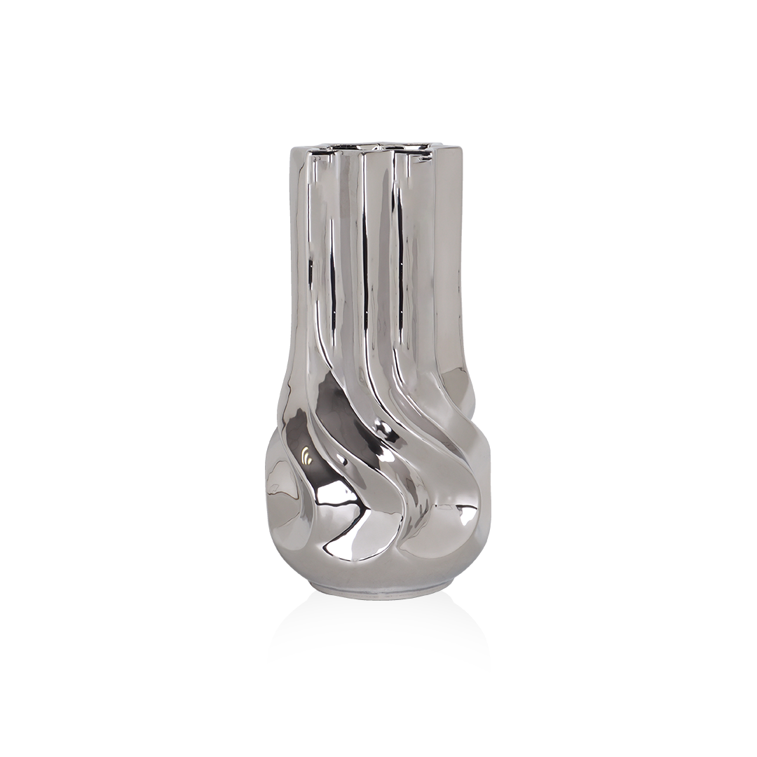 Sterling Twist Vase - Accessories | Vinoti Living