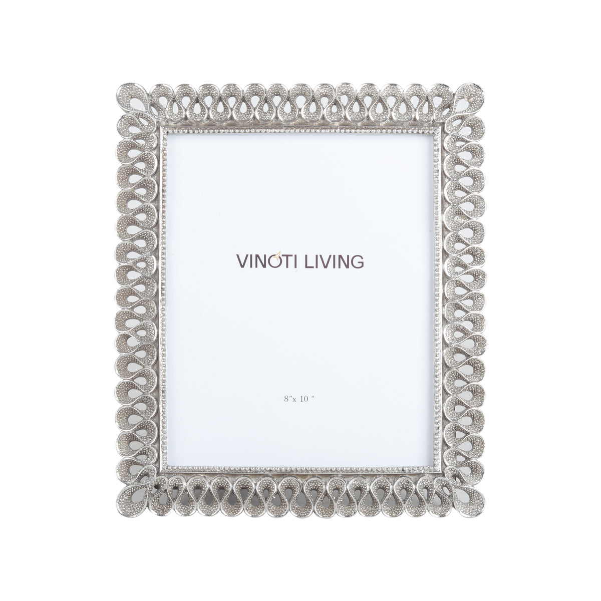 Selva Folds Silver Photo Frame | Vinoti Living