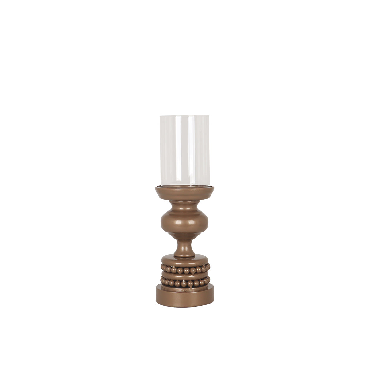 Shangrila Ornate Candle Holder - Short | Vinoti Living