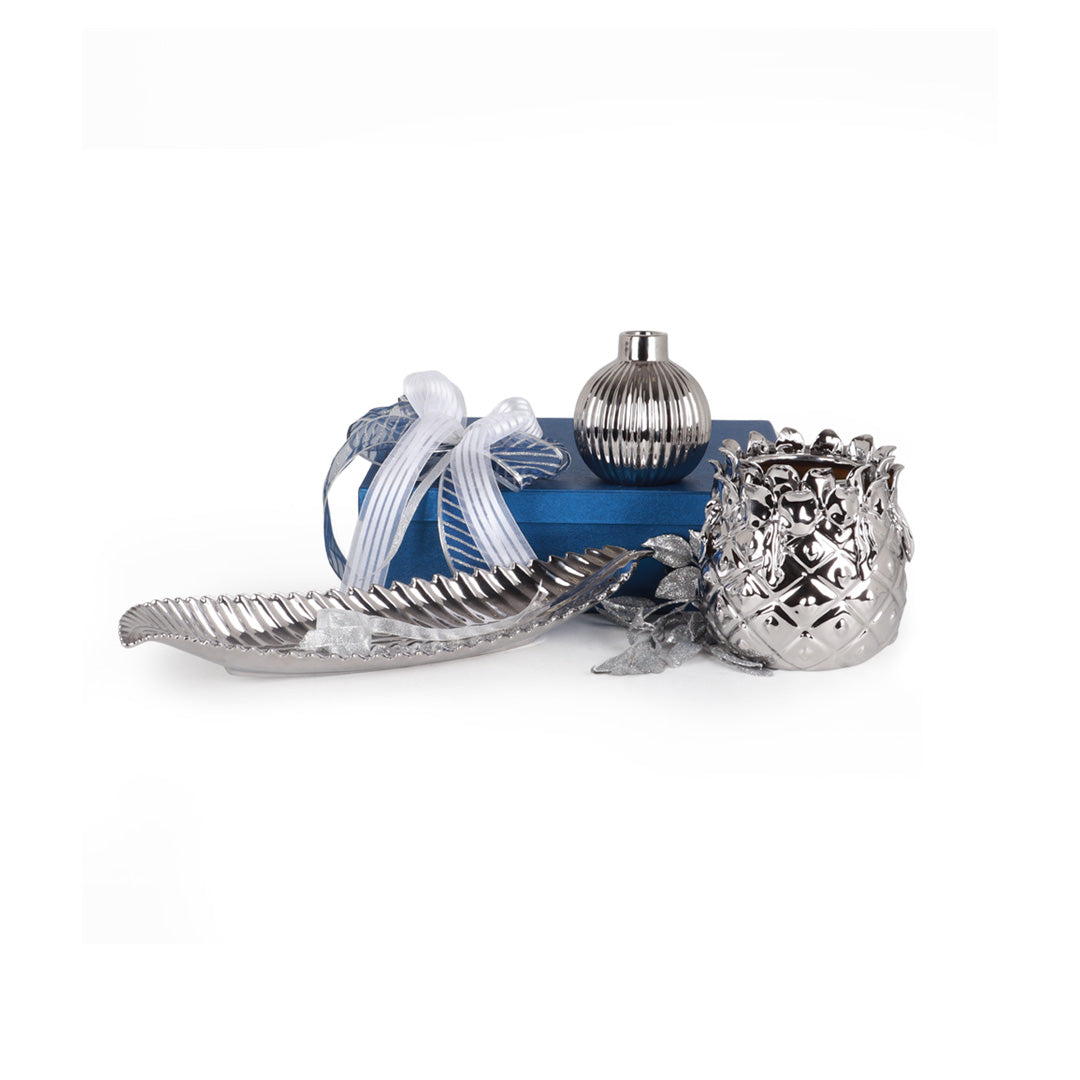 Soft Argent Parcel | Vinoti Living