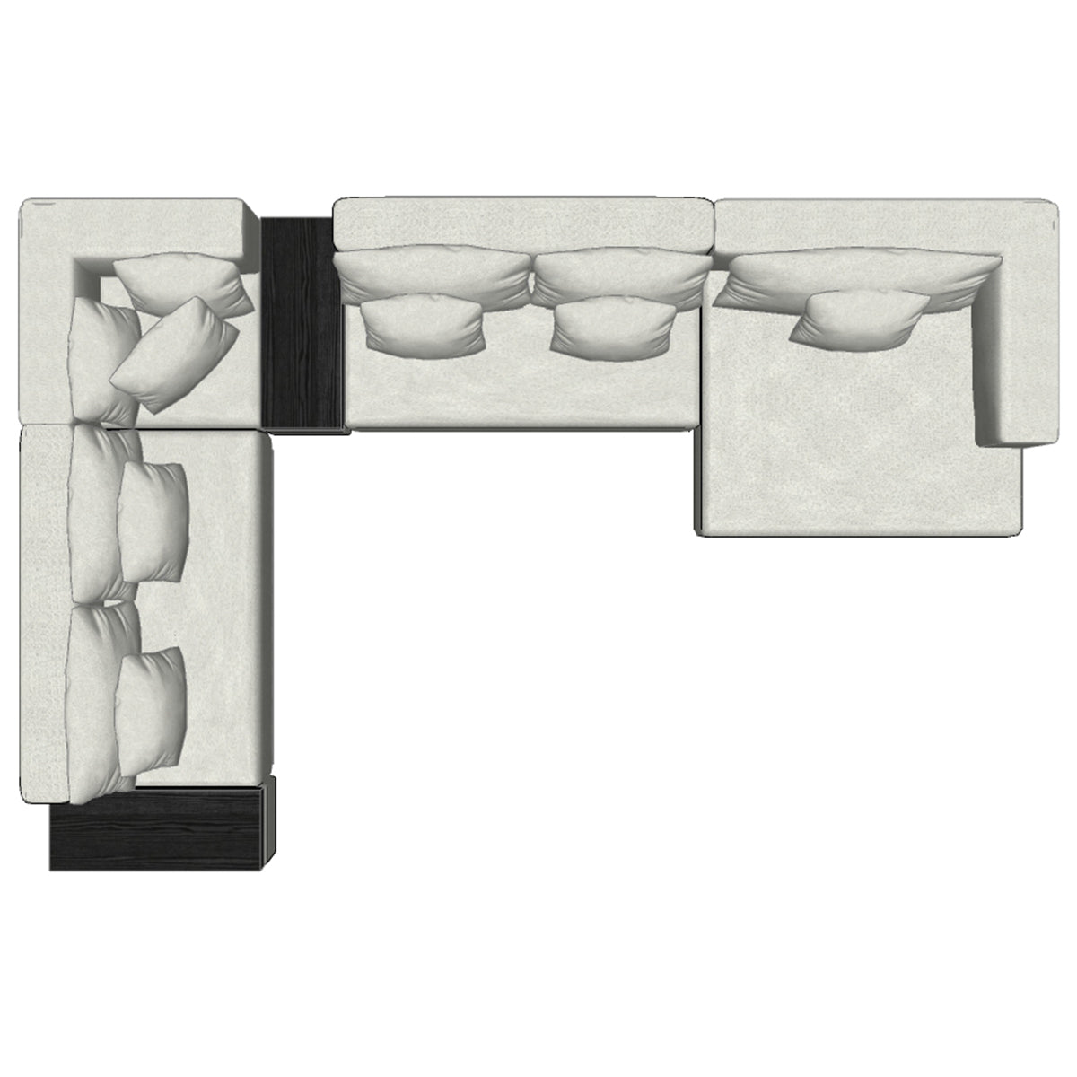 Milan U-Shape Sofa - Sectional Sofa | Vinoti Living