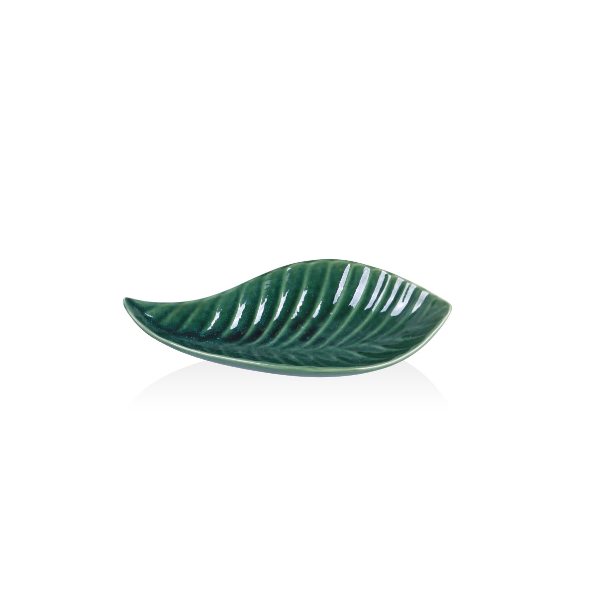 Verdant Leaf Tray - Accessories | Vinoti Living