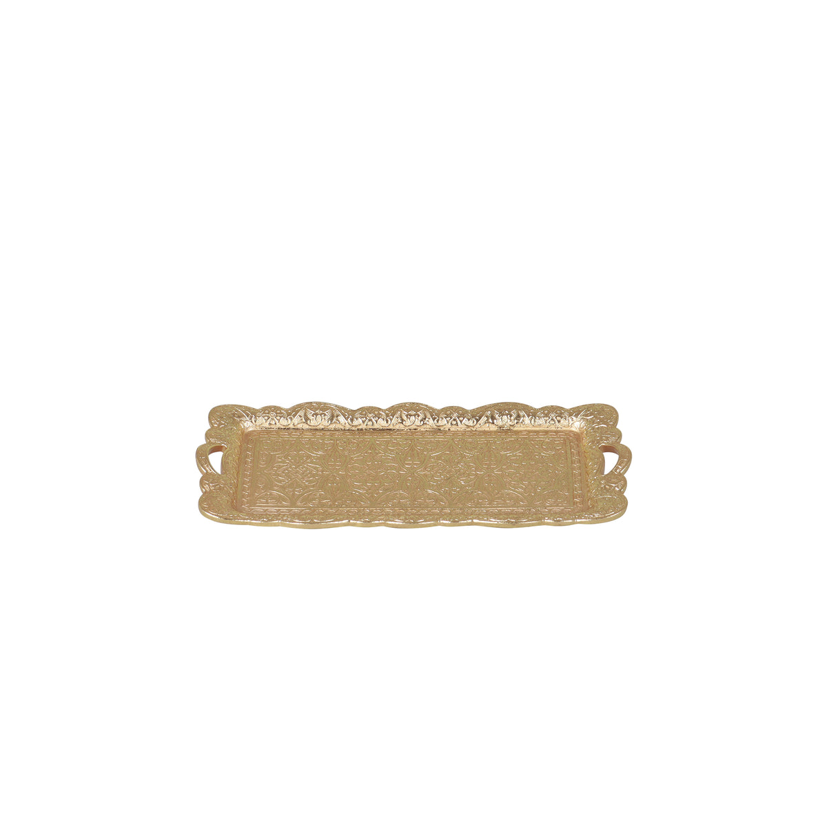 Arbor Vintage Gold Tray | Vinoti Living