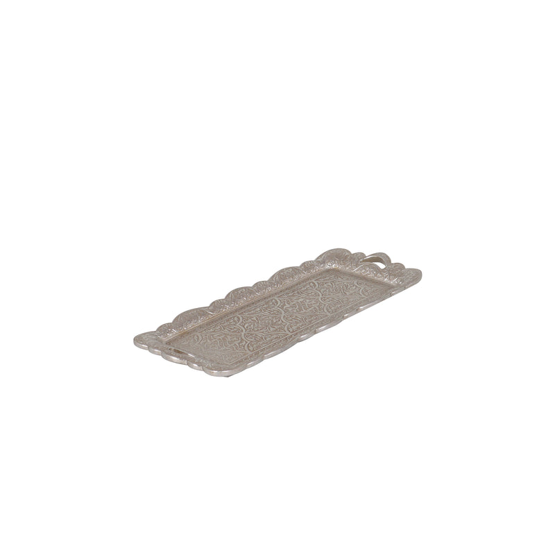 Arbor Vintage Silver Tray | Vinoti Living